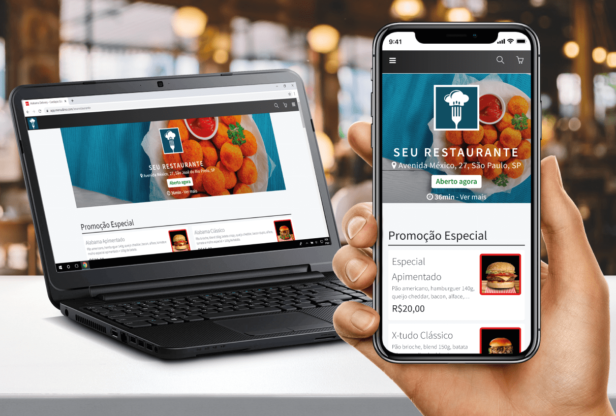 Portal MenuDino Oferece Site Gratuito para Restaurantes