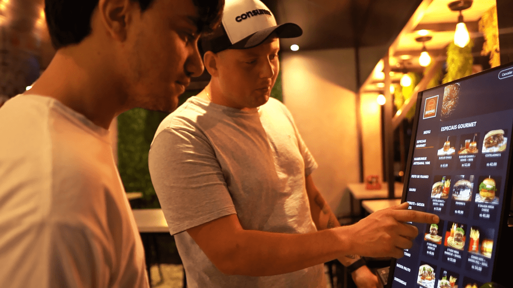 autoatendimento para restaurantes