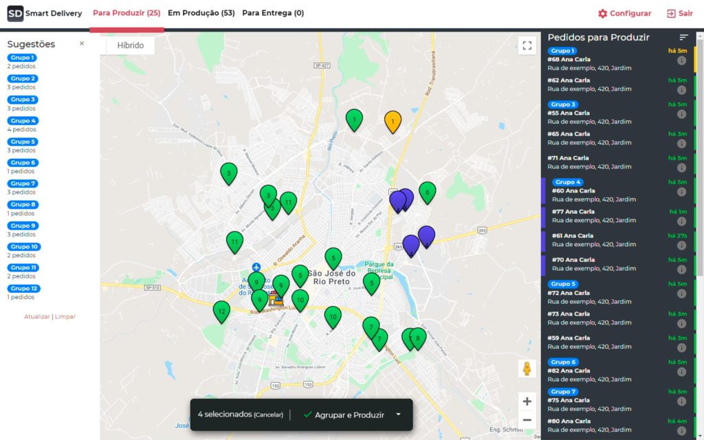 sistema para delivery smart delivery