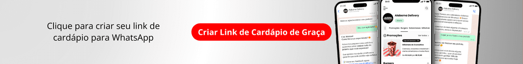 criar link de cardápio digital de graça